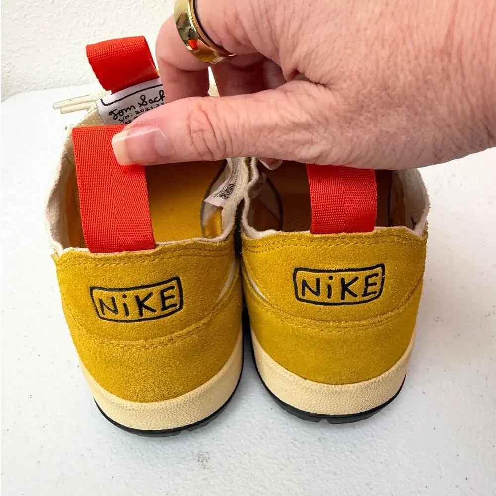 Tom Sachs x NikeCraft General Purpose Shoe Yellow Sneaker Women's 7.5